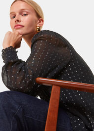 Metallic Stripe Shirt