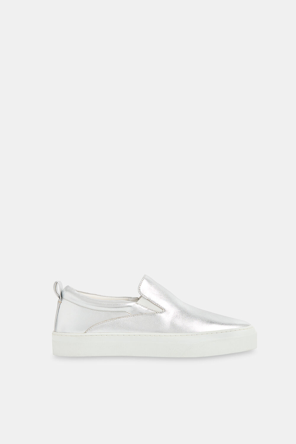 Silver Kinsley Slip On Sneaker&nbsp;