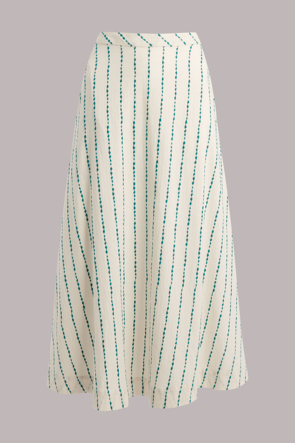 Mari Embroidered Circle Skirt