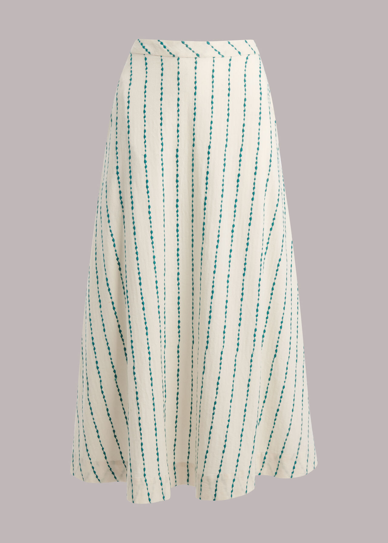 Mari Embroidered Circle Skirt