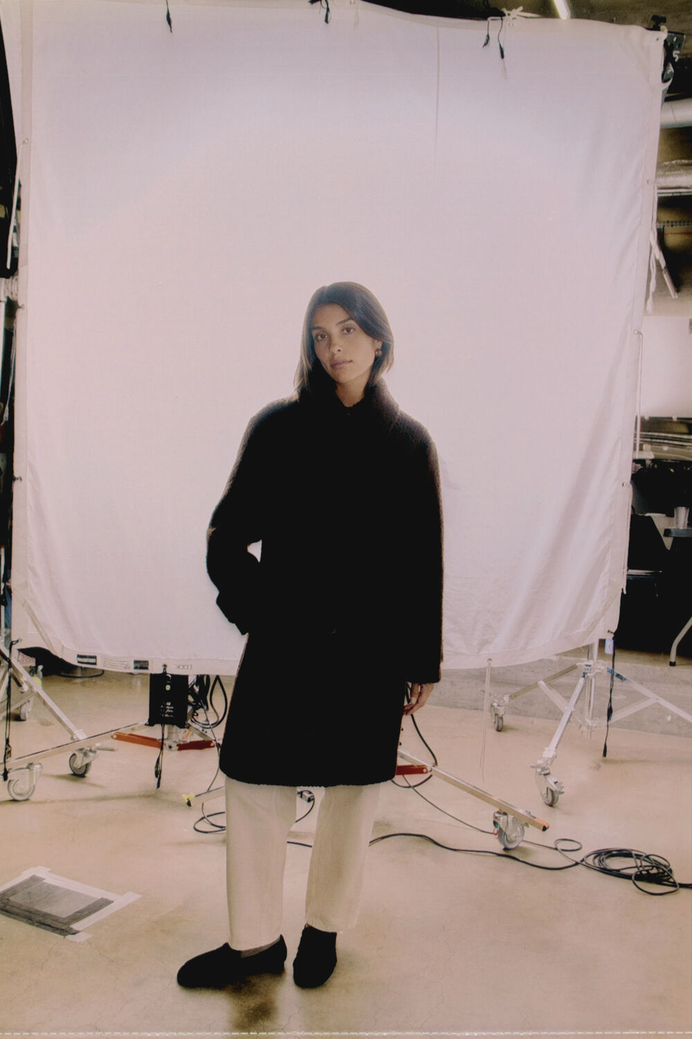 Boucle Wool Car Coat