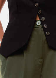 Petite Bethany Barrel Leg Trouser