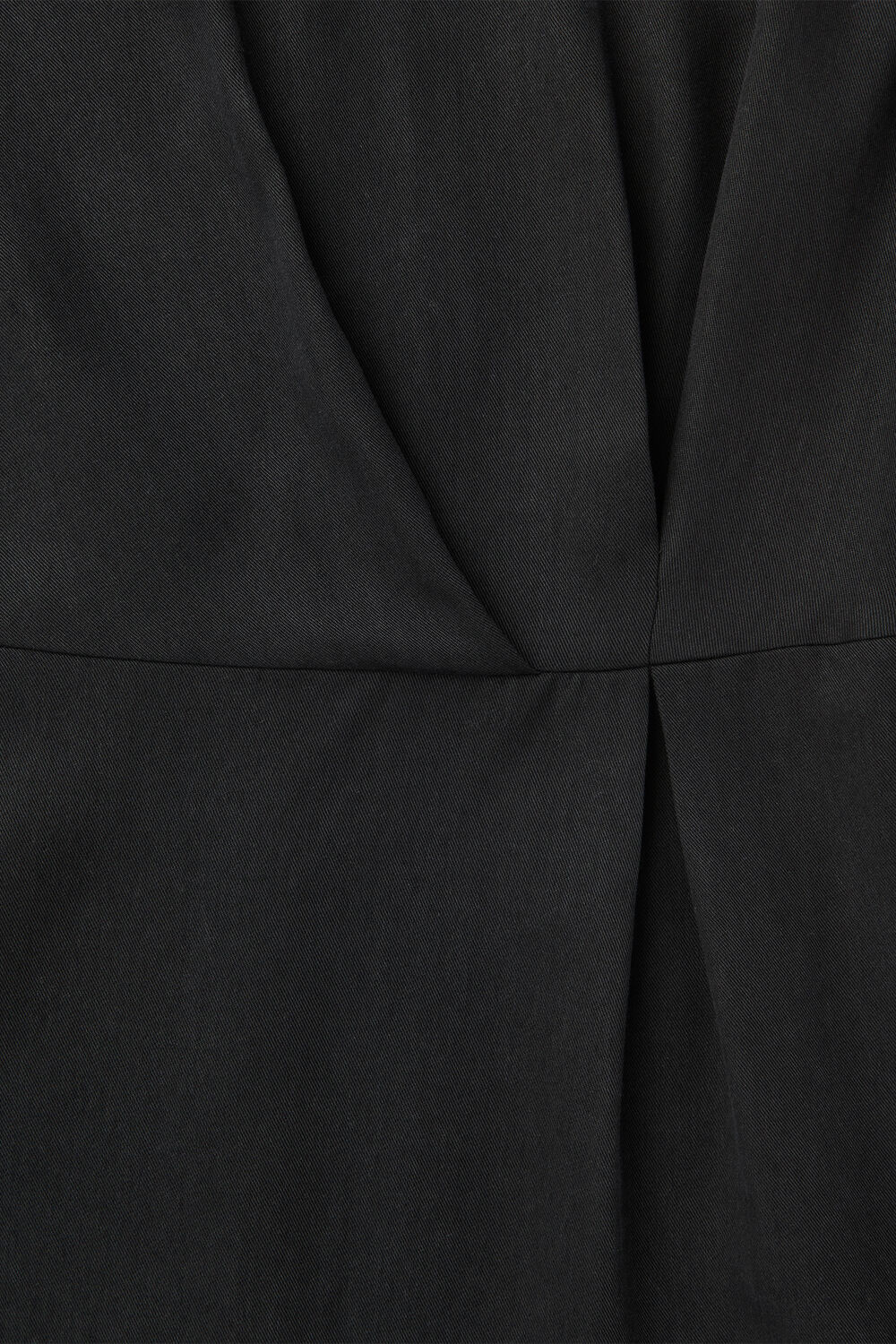 Black Twist Detail Mini Dress