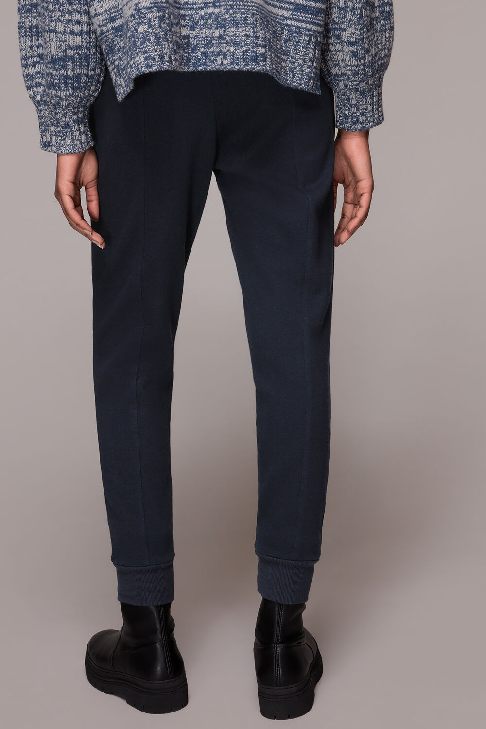 Navy Easy Jersey Jogger