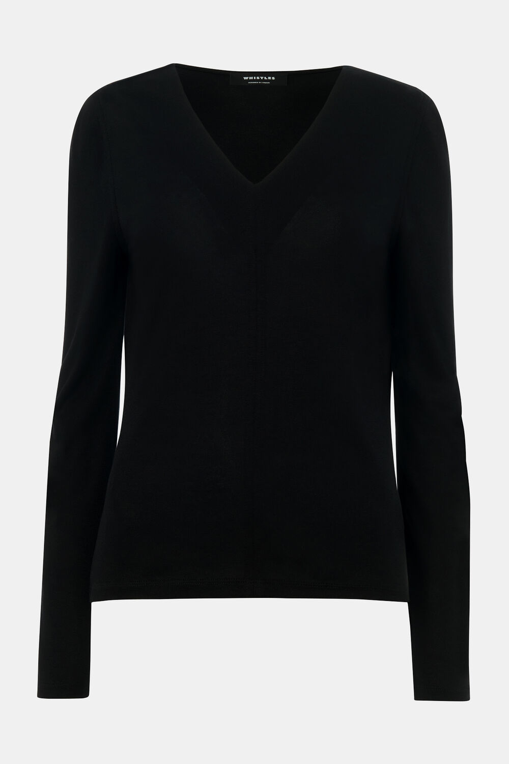 V Neck Long Sleeve Top