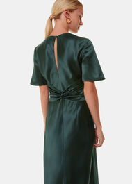 Avery Satin Twist Dress