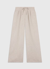 Wide Leg Linen Trouser