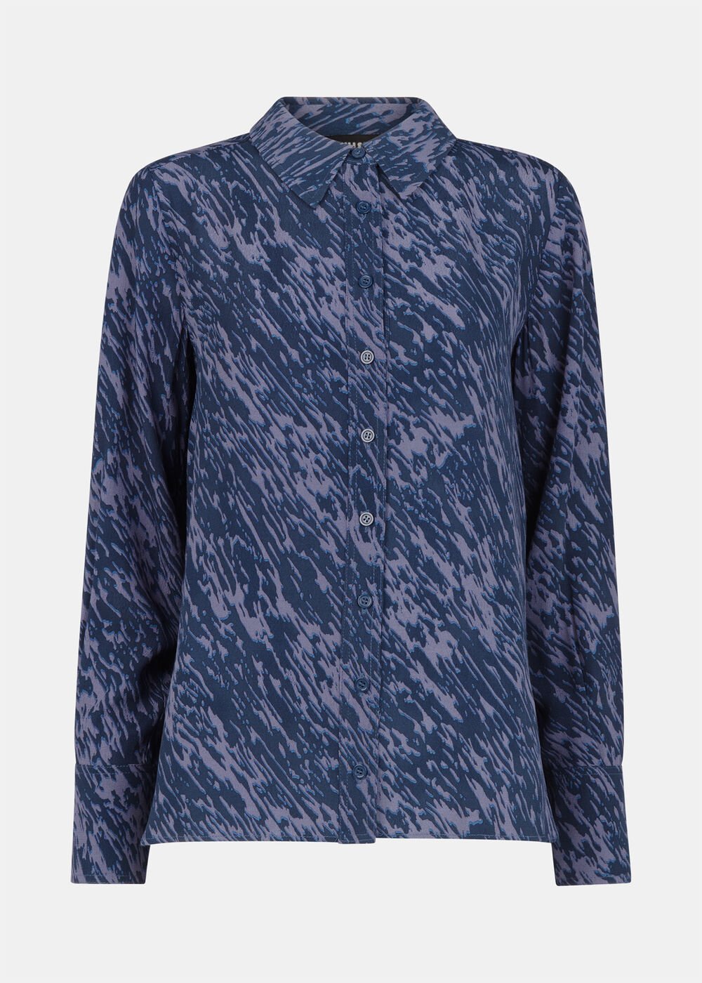 Abstract Marks Collared Shirt