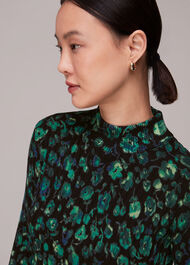 Blurred Floral Knit