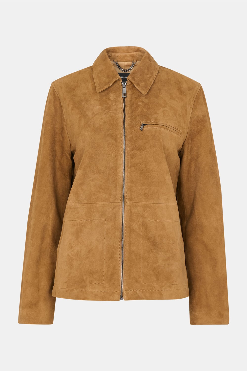 Tan Kate Suede Jacket