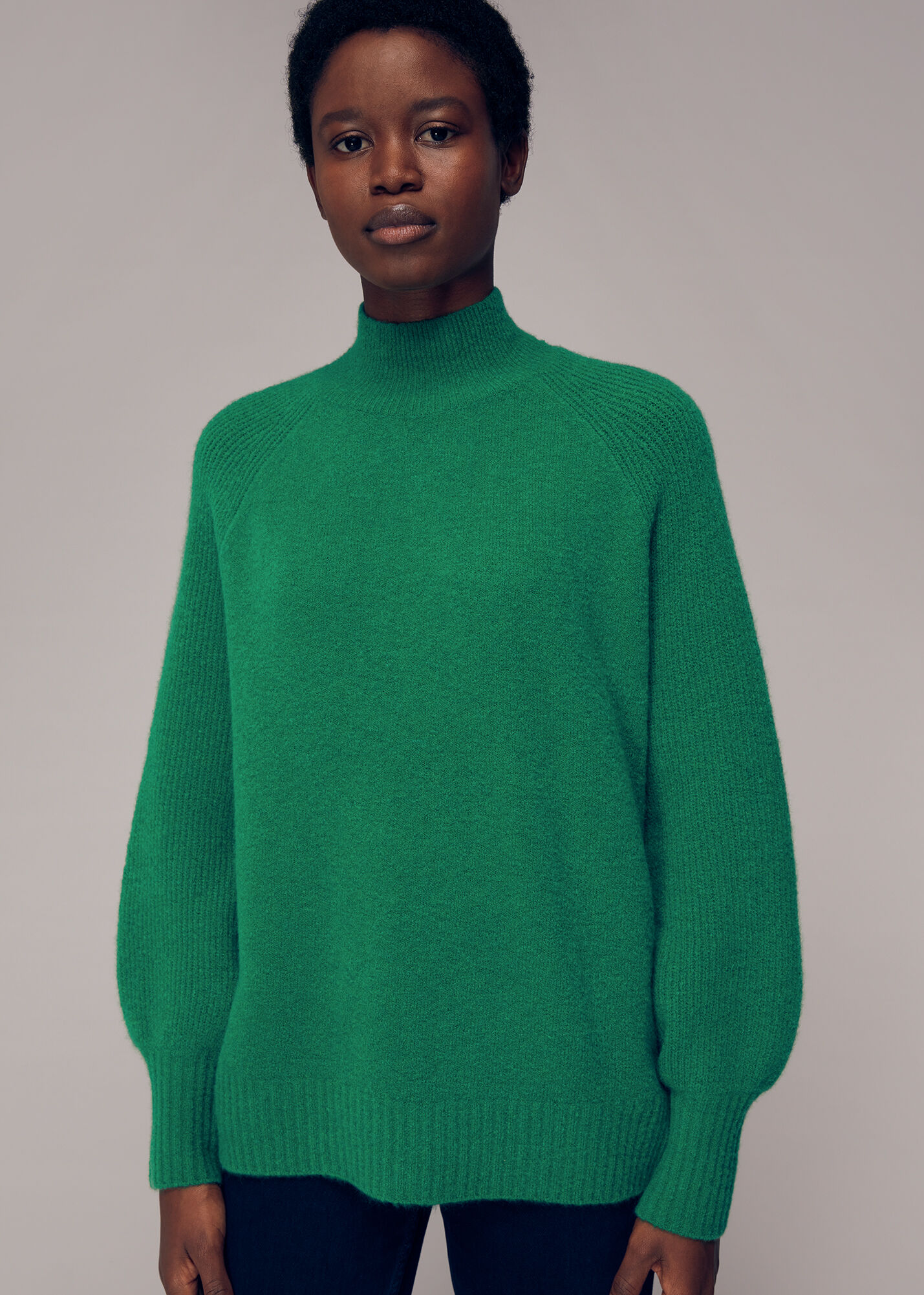 Whistles funnel sale neck jumper