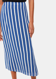 Eliza Stripe Printed Skirt