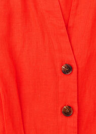 Linen Button Jumpsuit