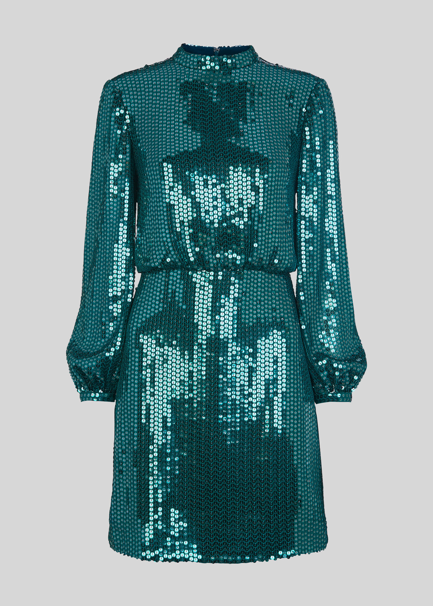 Teal Dena Sequin Dress | WHISTLES