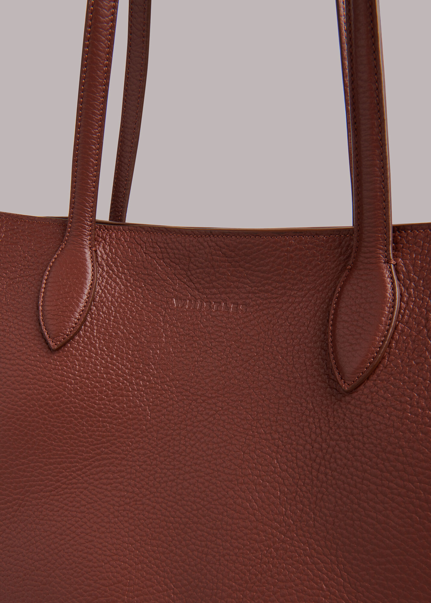 Tan Amara Tote Bag WHISTLES Whistles AU