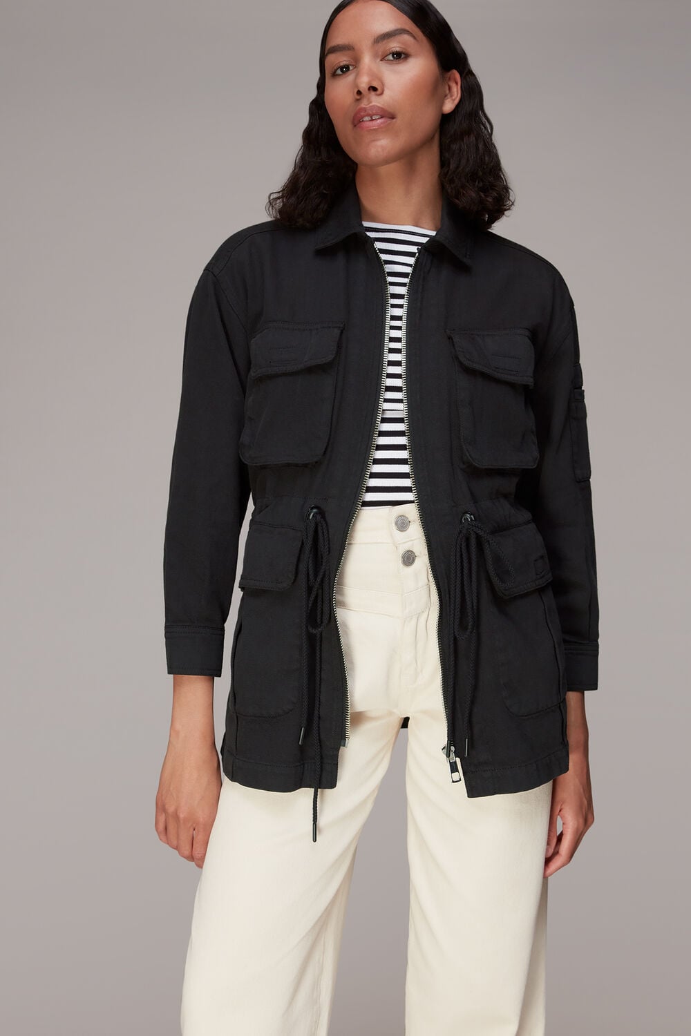 Carly Cargo Military Jacket
