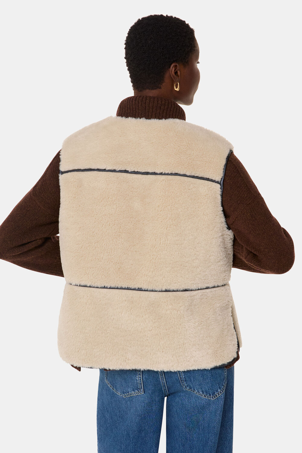 Rowena Faux Fur Waistcoat