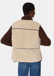 Rowena Faux Fur Waistcoat