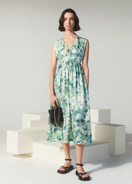 Waterflower Silk Mix Dress
