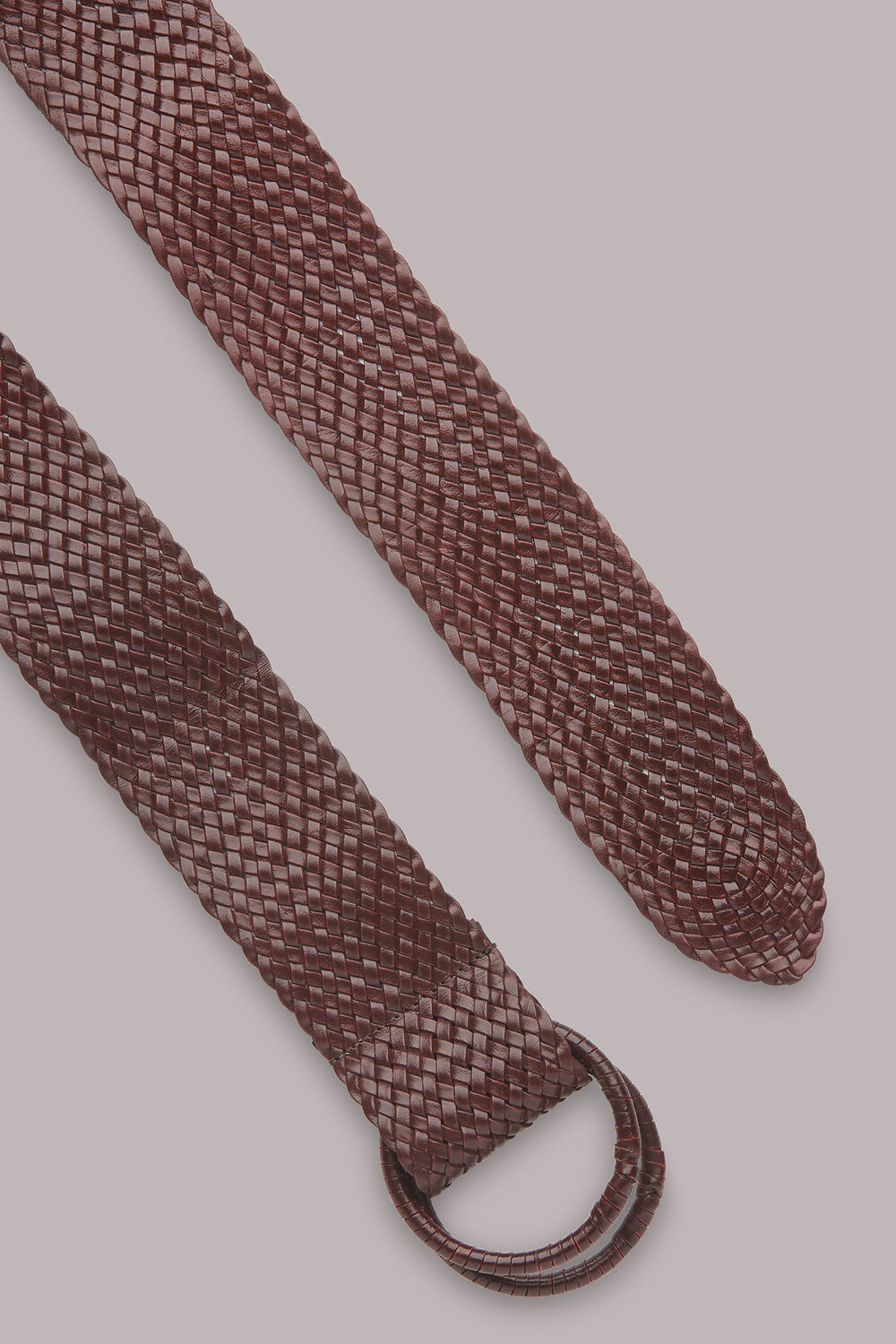 Woven Leather Belt