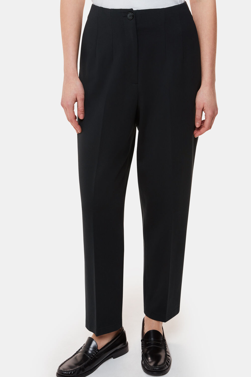 Black Lila Ponte Trouser