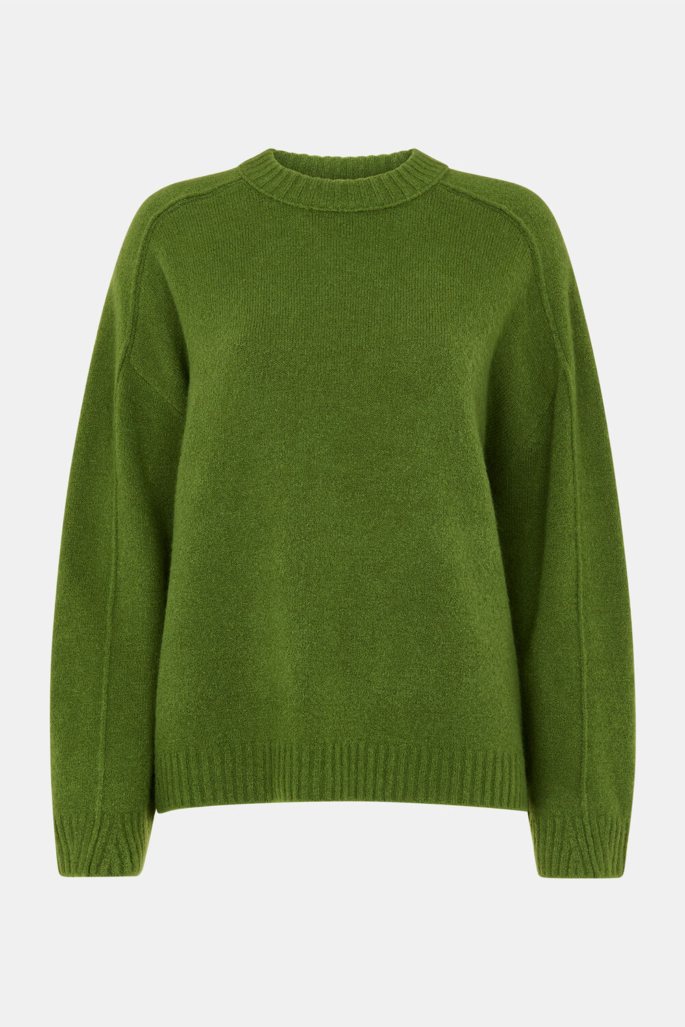 Wool Mix Seam Detail Knit