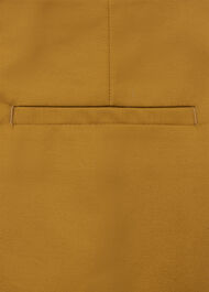Side Pleat Tapered Trouser