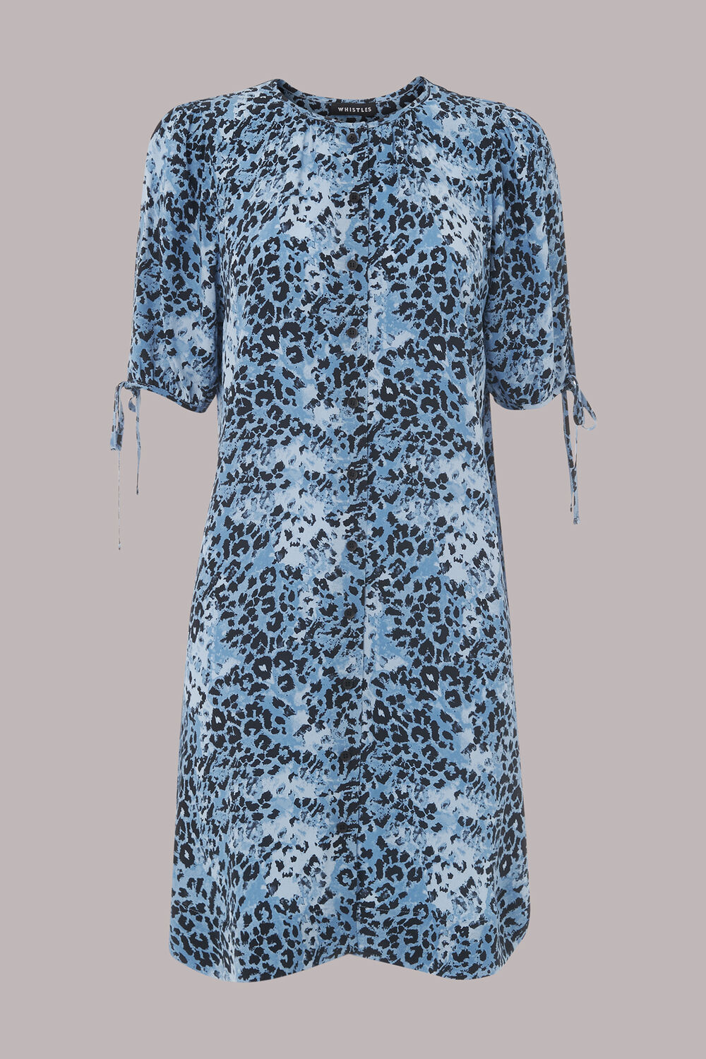 Hyena Spot Button Up Dress