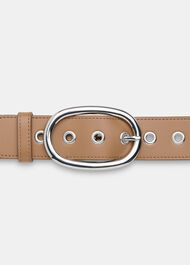 Eyelet Detail Belt