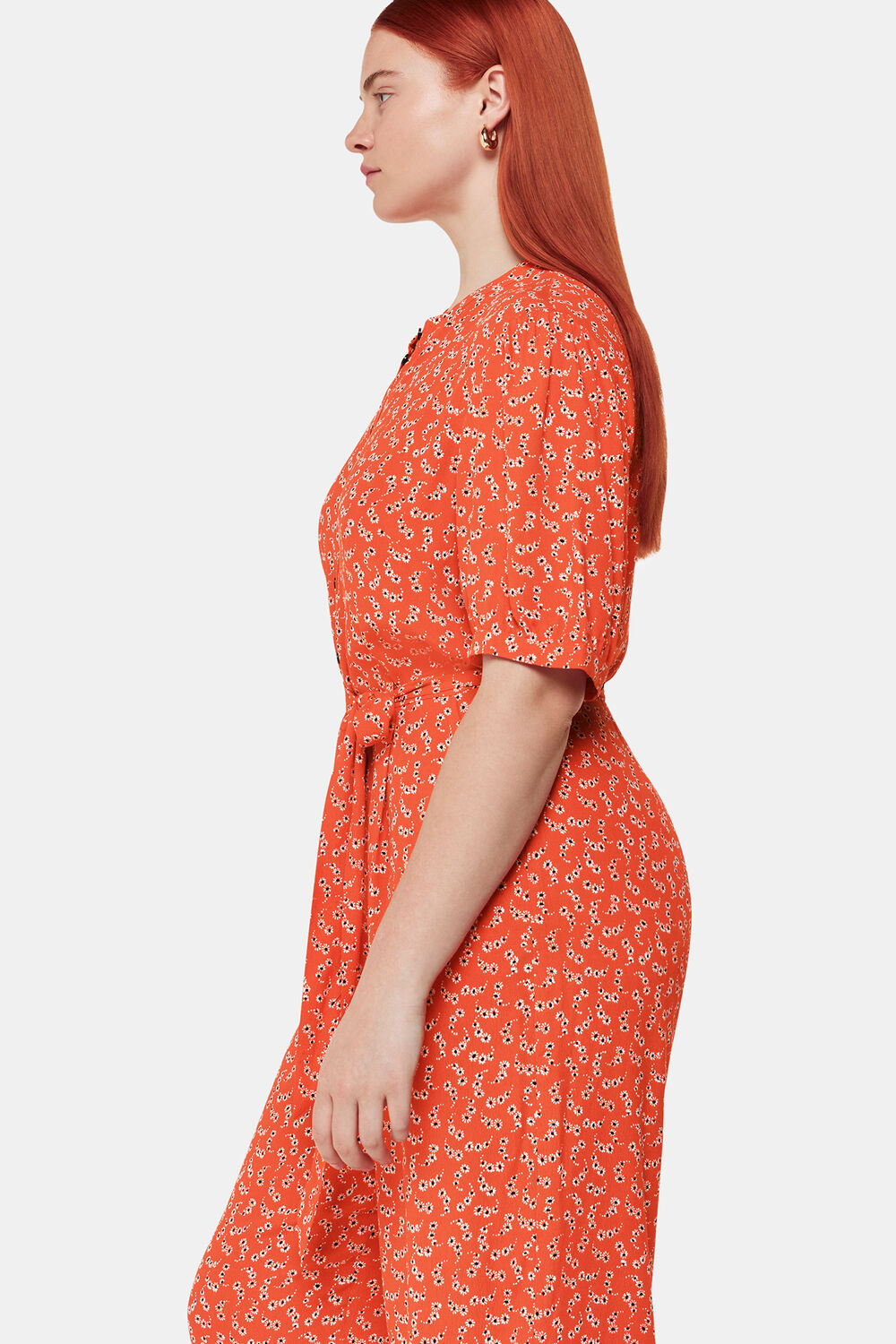 Micro Floral Jumpsuit