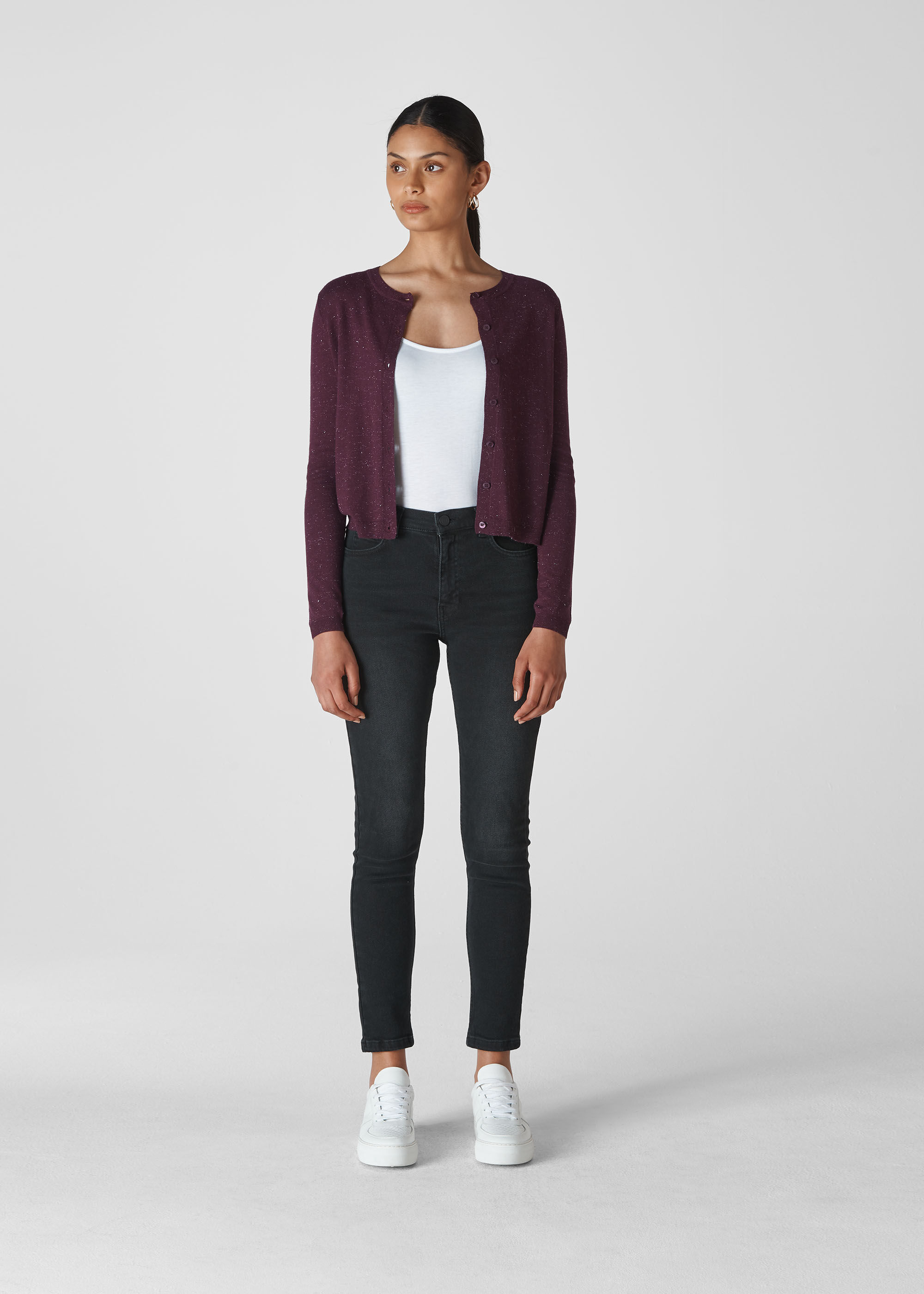 whistles annie sparkle cardigan