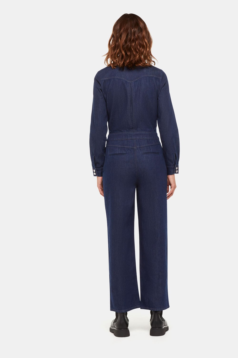 Western Denim Jumpsuit