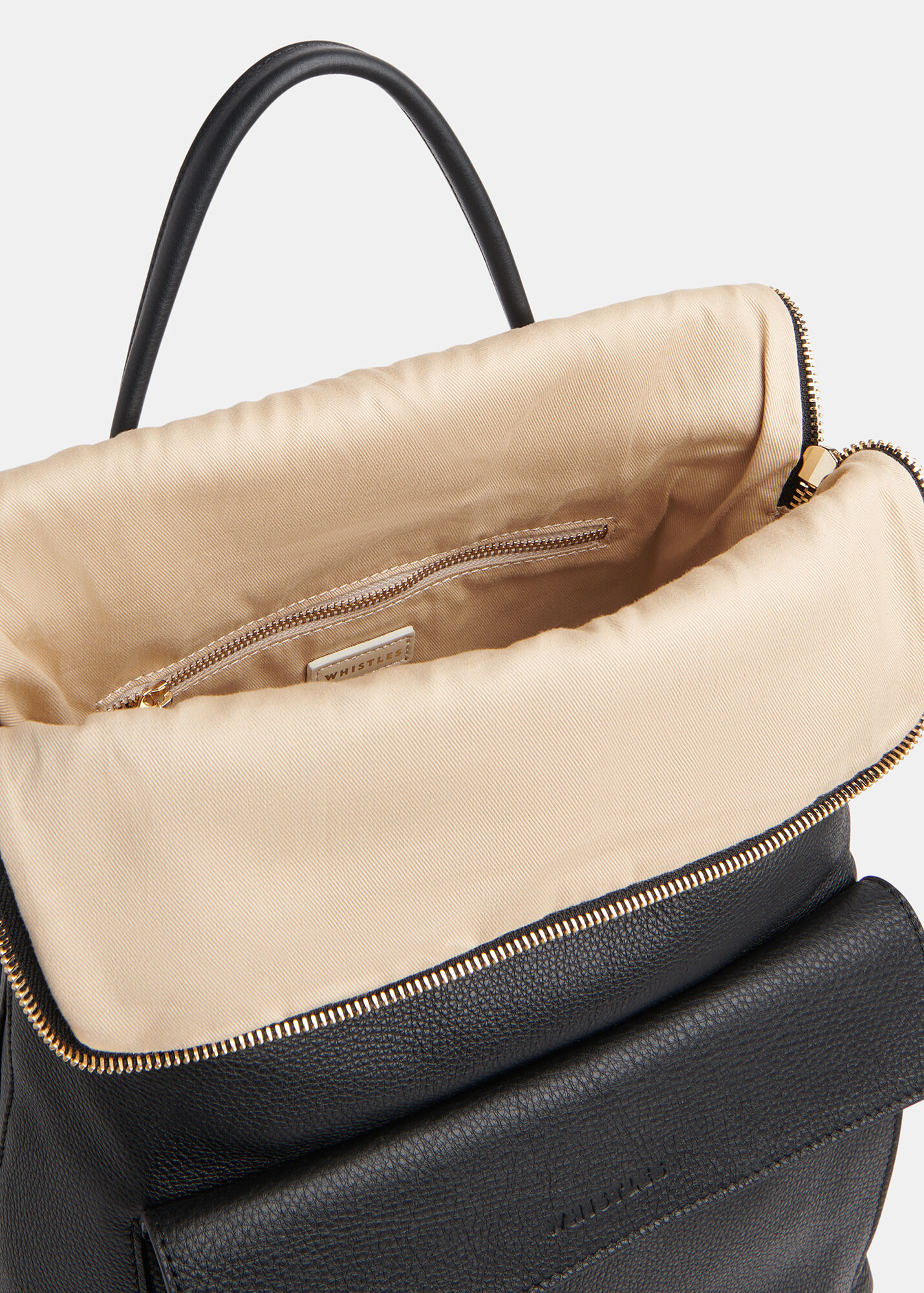 Black Verity Backpack WHISTLES