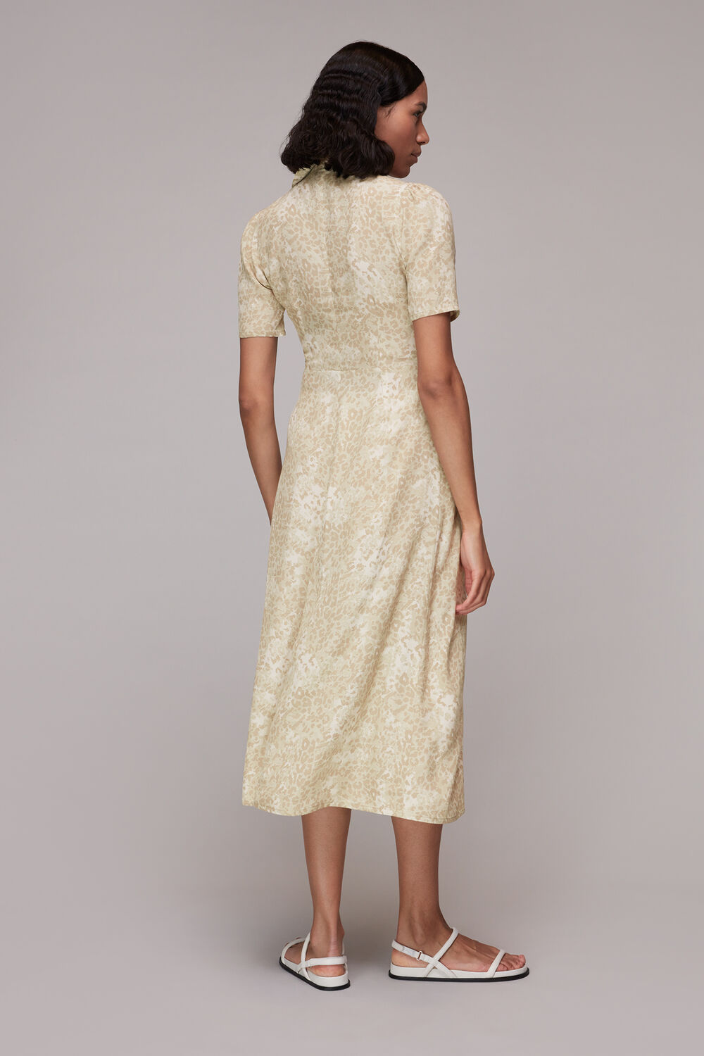 Rowan Hyena Spot Midi Dress