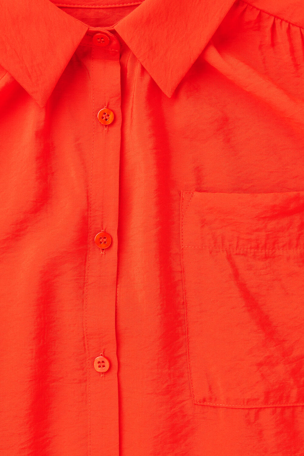 Red Button Up Nicola Shirt