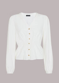 Ariel Shirred Detail Blouse