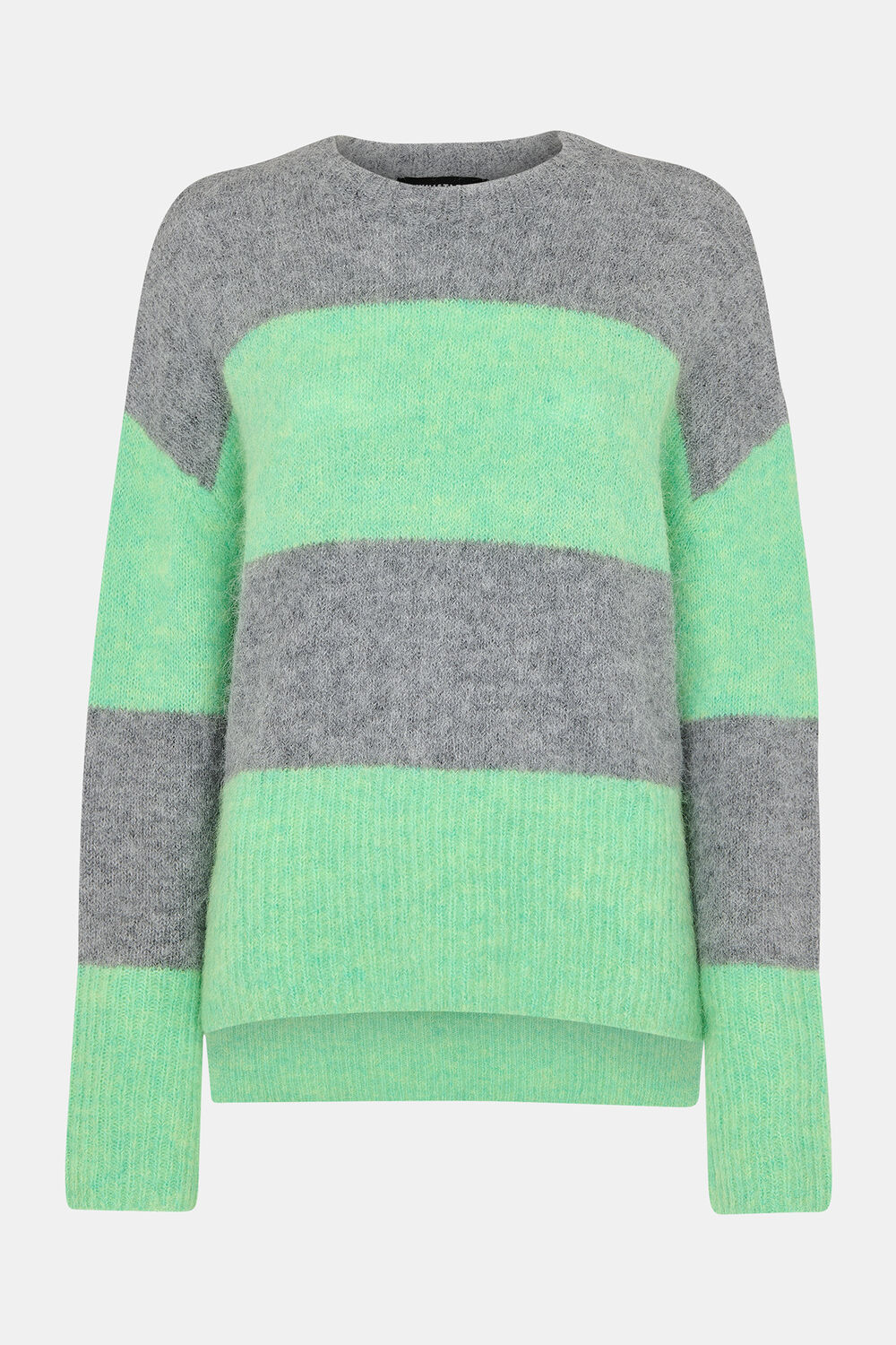 Alpaca Mix Stripe Knit