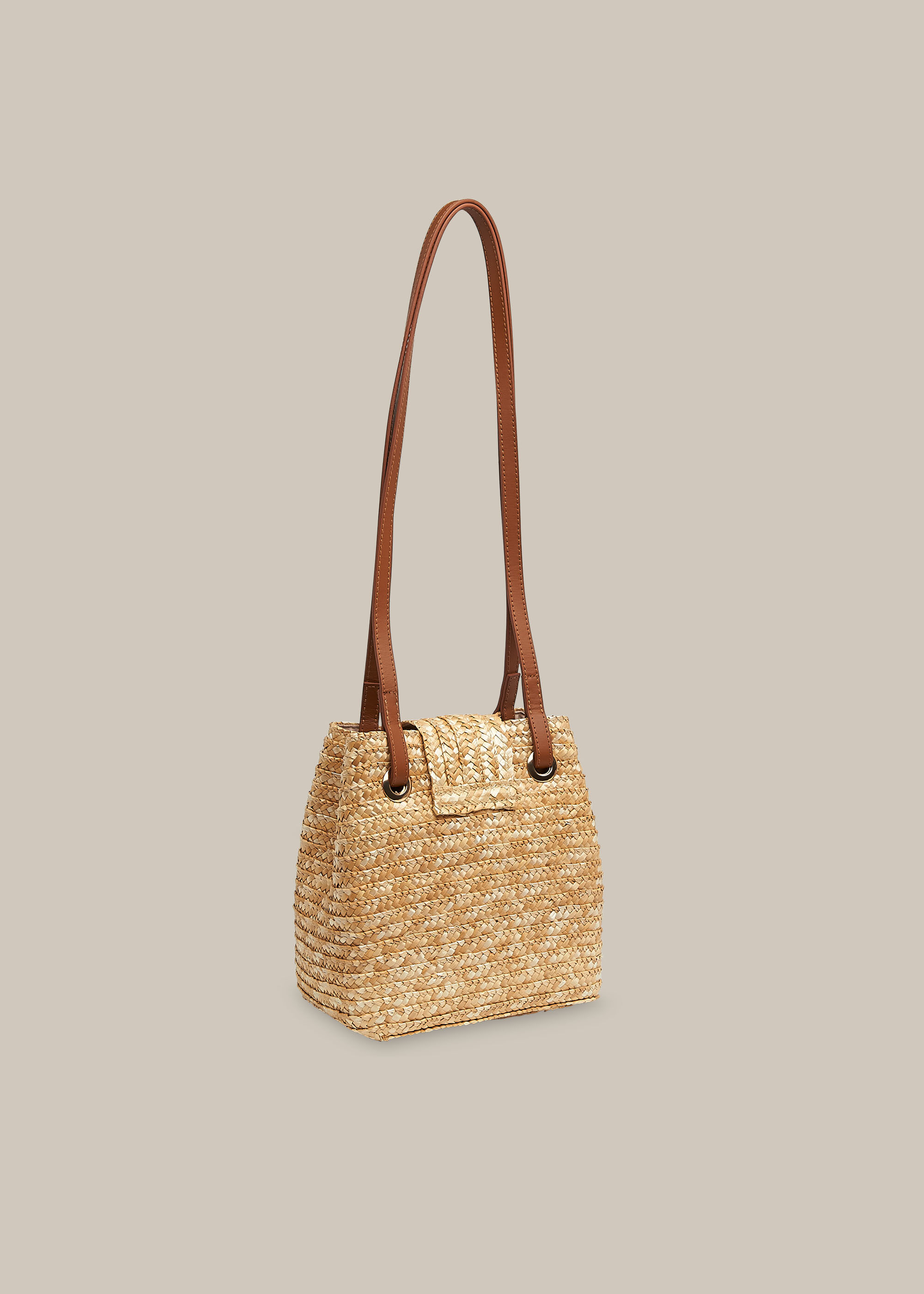 Whistles straw sales clutch