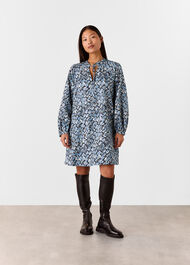 Petite Feathered Wing Marnie Dress