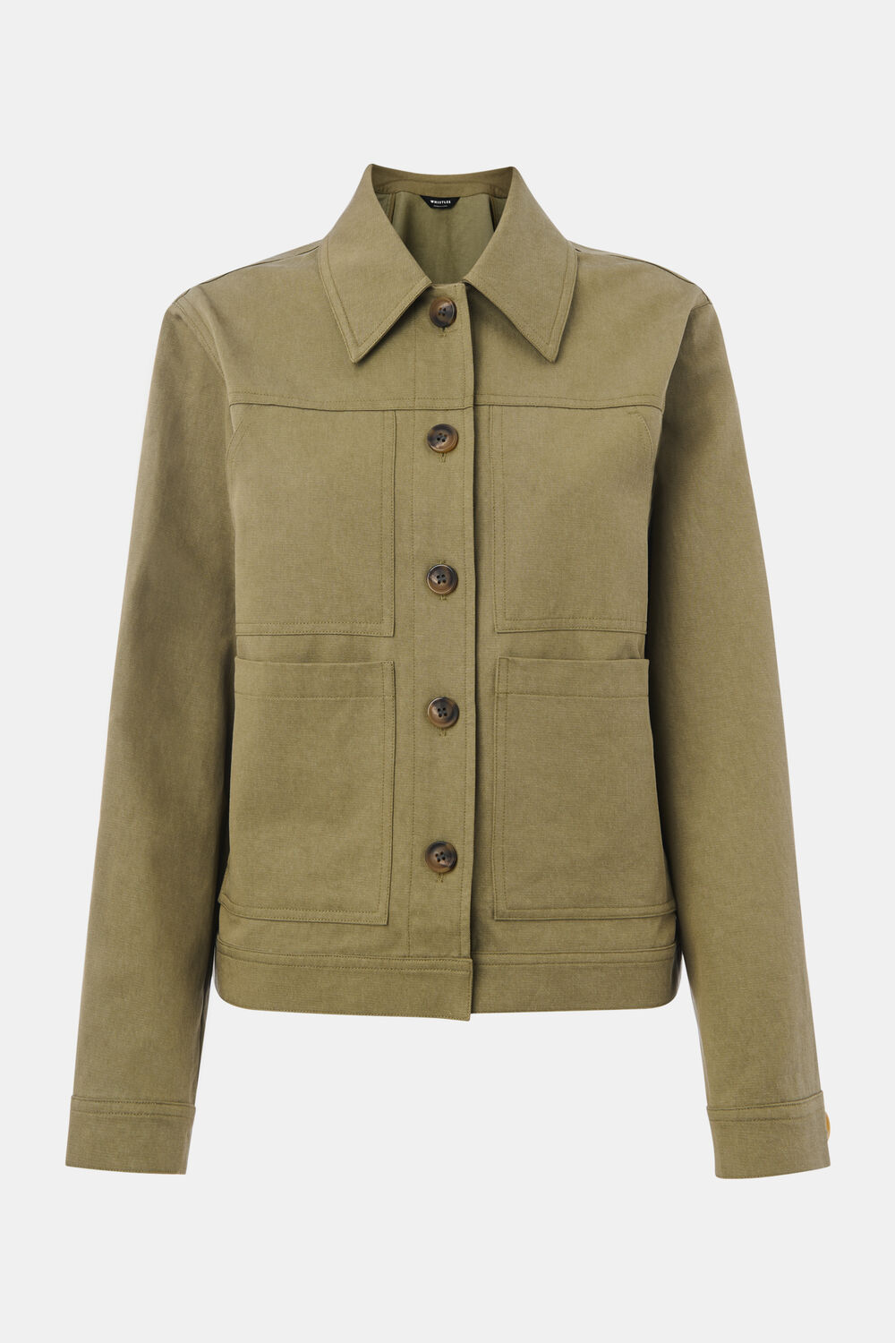 Khaki Mia Pocket Detail Jacket