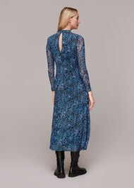 Boho Floral Minimal Mesh Dress