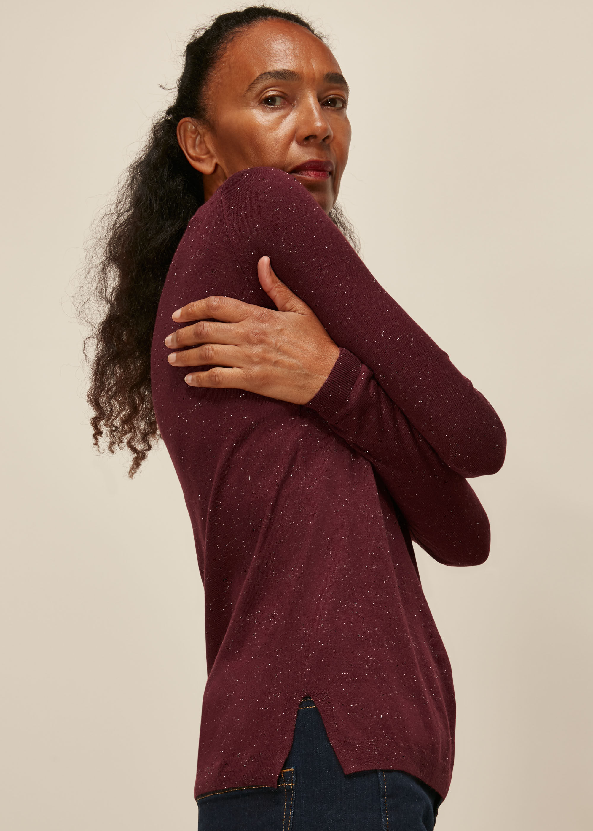 Whistles annie hotsell sparkle jumper