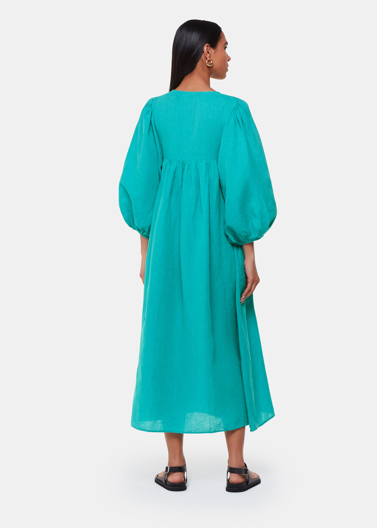 Gloria Linen Blend Dress