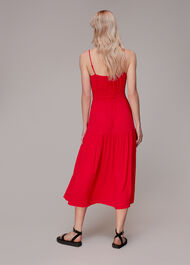Gracie Crepe Smocked Dress