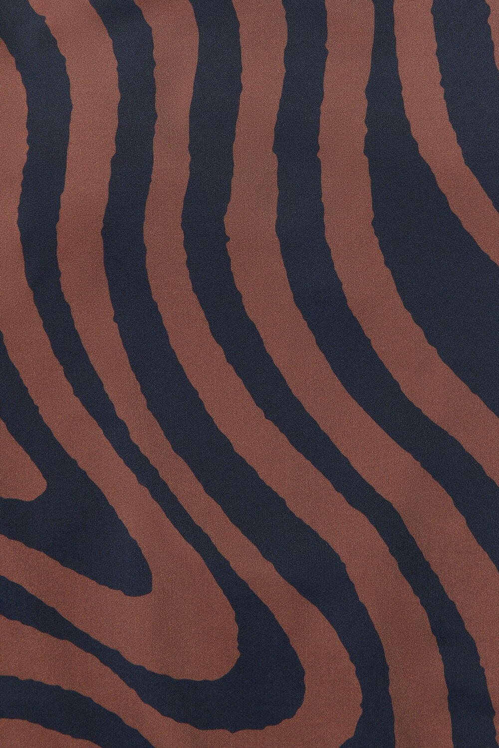 Navy Swirl Print Swimsuit