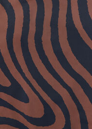 Swirl Print Swimsuit