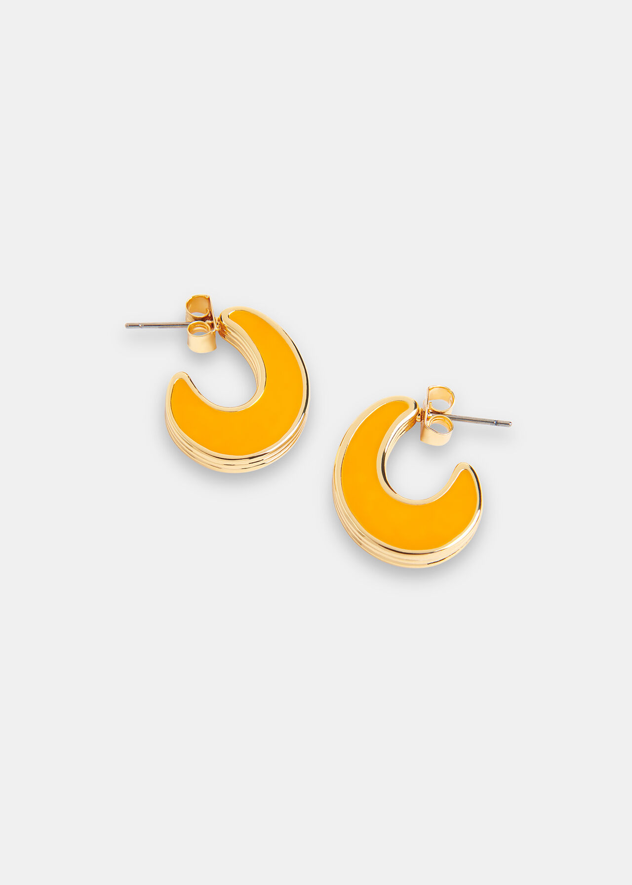 Double Enamel Earring
