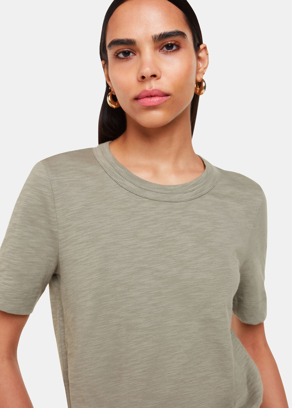 Rosa Double Trim T-Shirt