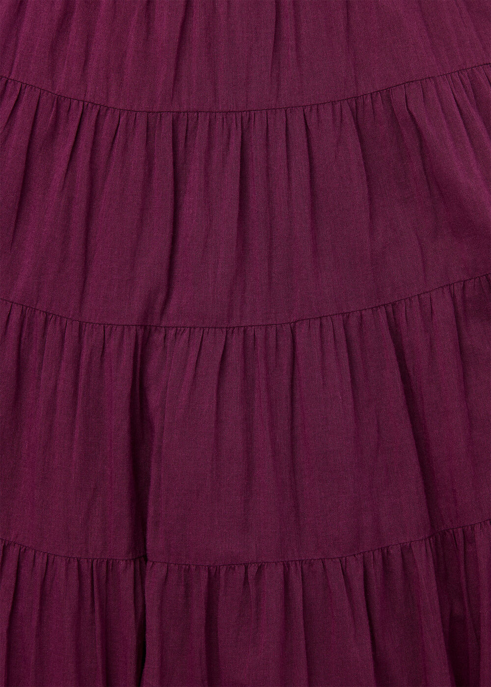 Petite Cotton Tiered Maxi Sun Dress