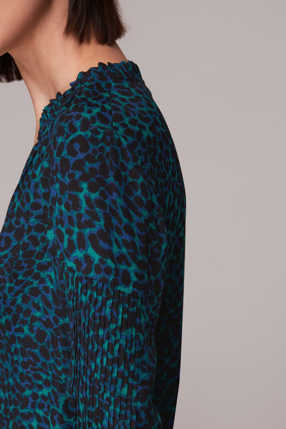Forest Leopard Blouse